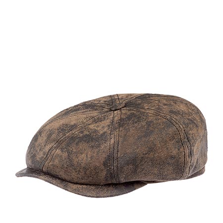 Кепка STETSON арт. 6847102 HATTERAS PIGSKIN (темно-коричневый)