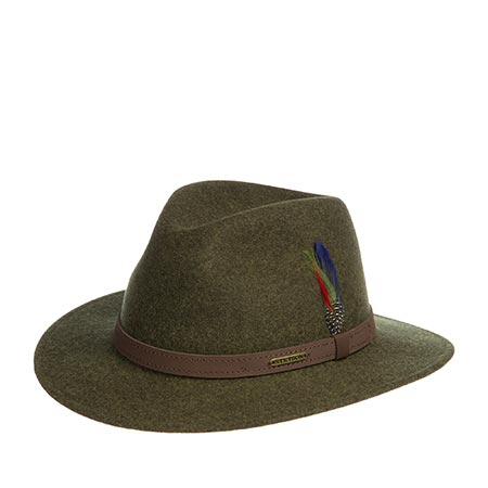 Шляпа STETSON арт. 2598123 POWELL (оливковый)