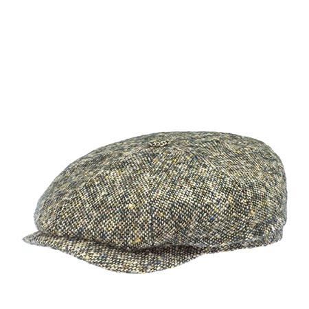 Кепка STETSON арт. 6840606 HATTERAS DONEGAL EF (зеленый / бежевый)