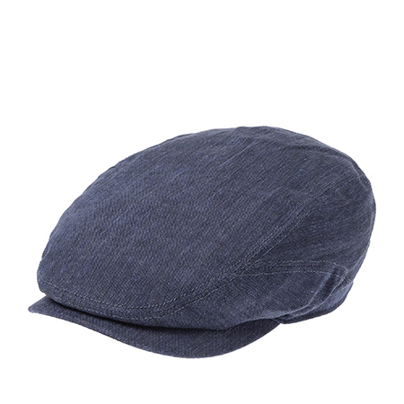 Кепка STETSON арт. 6383101 DRIVER CAP LINEN (темно-синий)