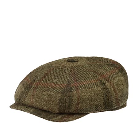 Кепка STETSON арт. 6840318 HATTERAS VIRGIN (коричневый / оливковый)