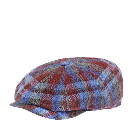 Кепка STETSON арт. 6840322 HATTERAS PATCHWORK (синий / красный)