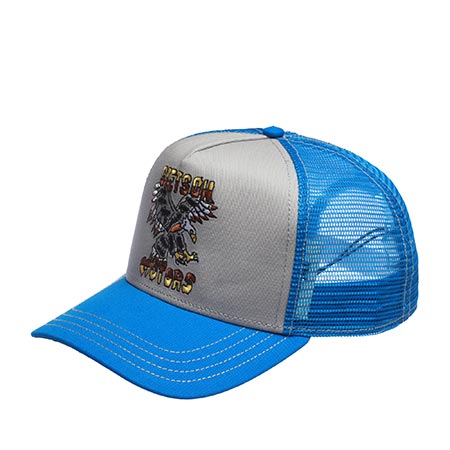 Бейсболка STETSON арт. 7751161 EAGLE (голубой / серый)
