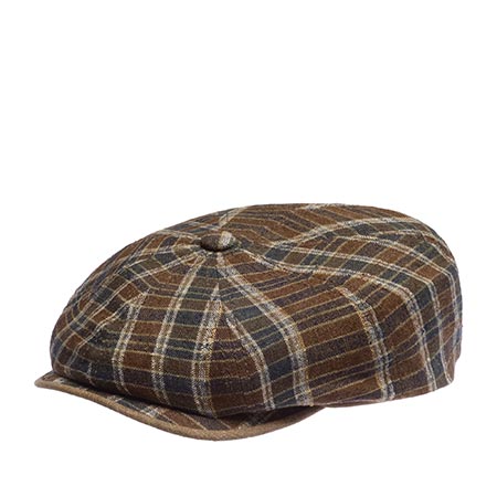 Кепка STETSON арт. 6842202 HATTERAS SILK LINEN (коричневый)