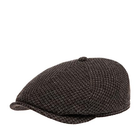 Кепка STETSON арт. 6640801 6-PANEL CAP STRUCTURE (темно-серый)