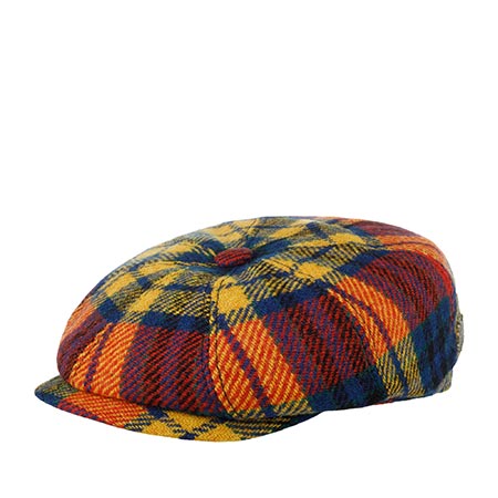 Кепка STETSON арт. 6840339 HATTERAS HARRIS TWEED (оранжевый)