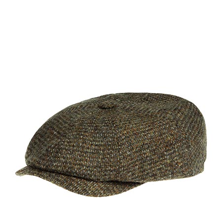 Кепка STETSON арт. 6840526 HATTERAS HARRIS TWEED (коричневый)