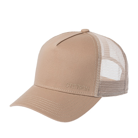 Бейсболка STETSON арт. 7751179 TRUCKER CAP COTTON (бежевый)