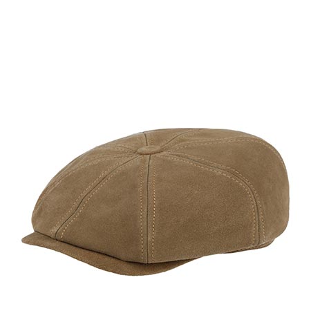 Кепка STETSON арт. 6847305 HATTERAS CALF LEATHER (коричневый)
