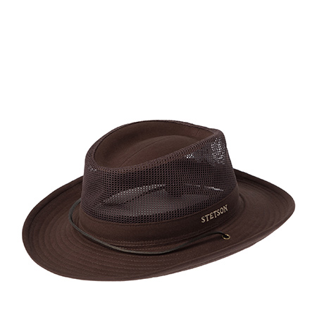 Шляпа STETSON арт. 2791102 OUTDOOR AIR COTTON (коричневый)