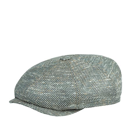 Кепка STETSON арт. 6810203 8 PANEL CAP VIRGIN WOOL/SILK (светло-серый)