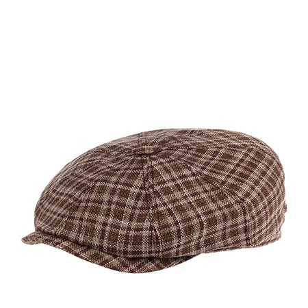 Кепка STETSON арт. 6840309 HATTERAS VIRGIN WOOL/SILK (коричневый)