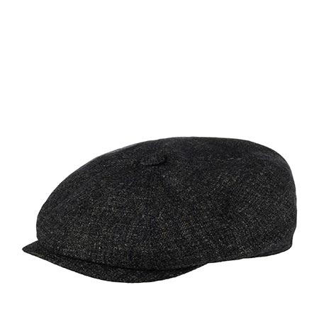 Кепка STETSON арт. 6840811 HATTERAS VIRGIN WOOL/LINEN (темно-серый)