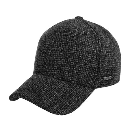 Бейсболка STETSON арт. 7720101 BASEBALL CAP EF WOOL (серый)