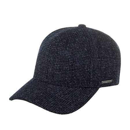 Бейсболка STETSON арт. 7720101 BASEBALL CAP EF WOOL (темно-синий)