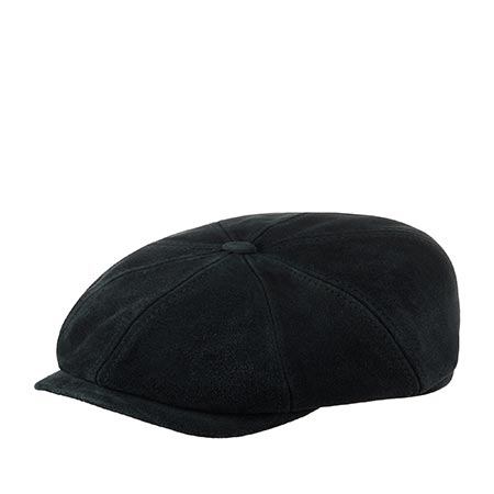 Кепка STETSON арт. 6847306 HATTERAS CALF SPLIT (темно-синий)