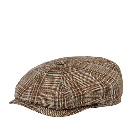 Кепка STETSON арт. 6840407 HATTERAS VIRGIN WOOL SILK (коричневый)