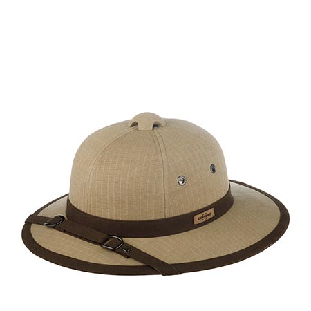 Шляпа STETSON арт. 2921801 PITH HELMET COTTON (бежевый)