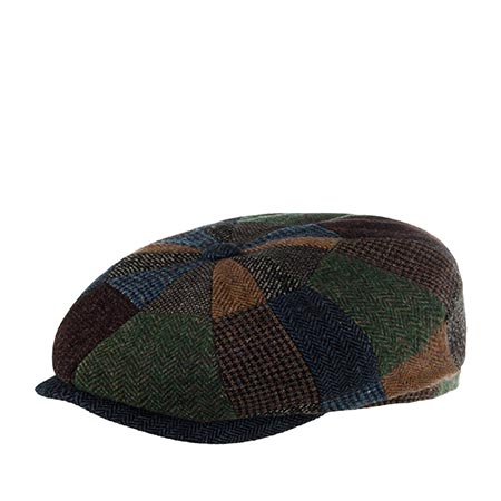 Кепка STETSON арт. 6840908 HATTERAS PATCHWORK (коричневый)