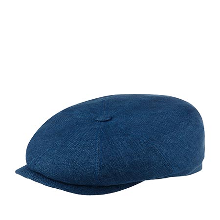 Кепка STETSON арт. 6843118 HATTERAS LINEN SUSTAINABLE (синий)