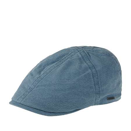 Кепка STETSON арт. 6621104 DUCK CAP COTTON/LINEN (голубой)