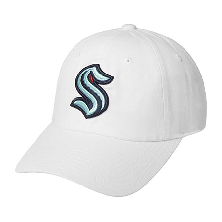 Бейсболка AMERICAN NEEDLE арт. 40742A-SEK Seattle Kraken Blue Line NHL (белый)