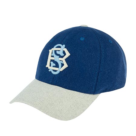 Бейсболка AMERICAN NEEDLE арт. 21005A-CBS Chicago Blue Stockings Archive MILB (синий / белый)