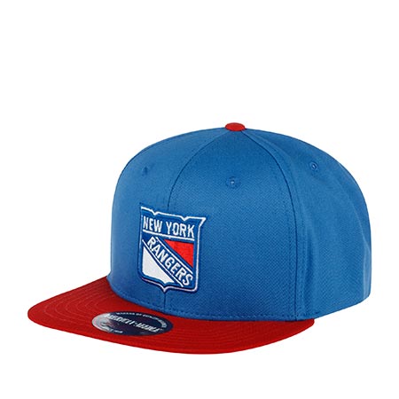 Бейсболка AMERICAN NEEDLE арт. 41722A-NYR New York Rangers Outfield NHL (синий / красный)