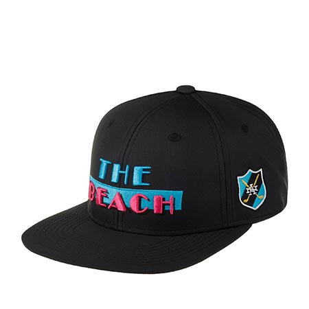 Бейсболка AMERICAN NEEDLE арт. 19H004A-THEBE The Beach Covert (черный)