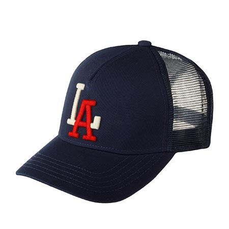 Бейсболка AMERICAN NEEDLE арт. 22018A-LOS Los Angeles Angels Archive Valin MILB (темно-синий)