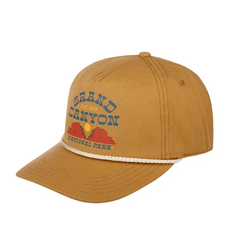 Бейсболка AMERICAN NEEDLE арт. 23002A-GCNP Grand Canyon National Park Canvas (рыжий)
