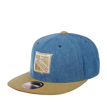 Бейсболка AMERICAN NEEDLE арт. 42152A-NYR New York Rangers Timber NHL (голубой)
