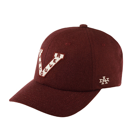 Бейсболка AMERICAN NEEDLE арт. SMU719A-VAM Vancouver Millionaires Achive Legend NHL (бордовый)