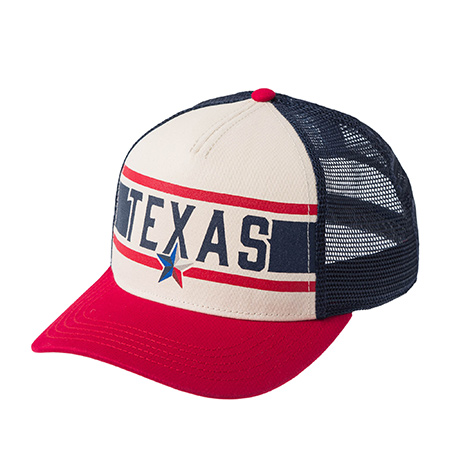 Бейсболка AMERICAN NEEDLE арт. 21001A-TX Texas Sinclair (красный / белый)
