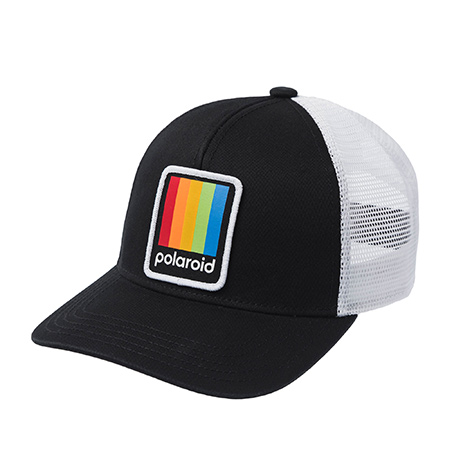 Бейсболка AMERICAN NEEDLE арт. 22005A-PLROID Polaroid Twill Valin Patch (черный)