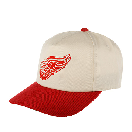 Бейсболка AMERICAN NEEDLE арт. 23020A-DRW Detroit Red Wings Burnett NHL (красный / кремовый)