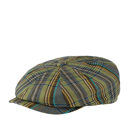 Кепка STETSON арт. 6843310 HATTERAS LINEN (голубой / зеленый)