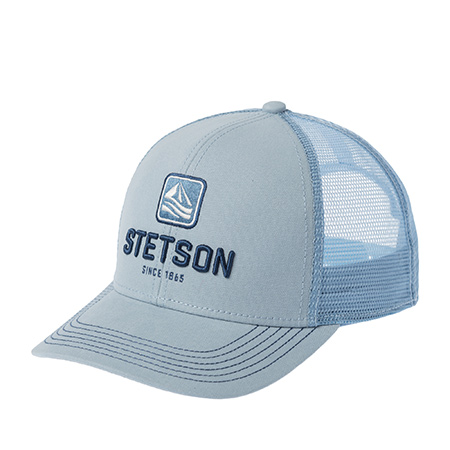 Бейсболка STETSON арт. 7771105 BASEBALL CAP SAILING (голубой)