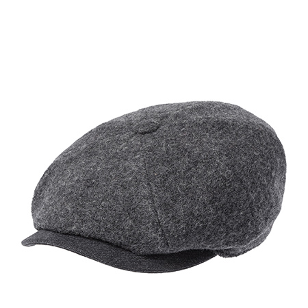 Кепка STETSON арт. 6840818 HATTERAS BOILED WOOL (темно-серый)