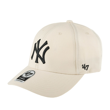 Бейсболка 47 BRAND арт. B-MVP17WBV-BN New York Yankees MLB (кремовый)