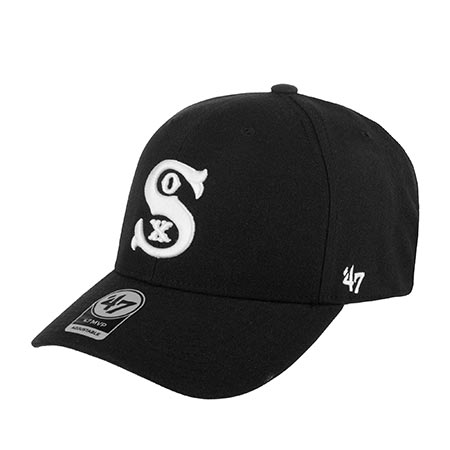 Бейсболка 47 BRAND арт. BCPTN-MVPSP06WBP Chicago White Sox MLB (черный)