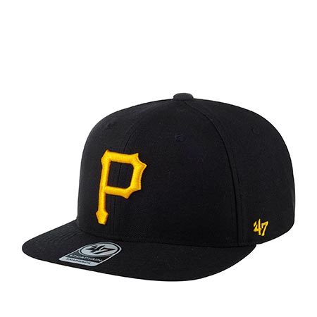 Бейсболка 47 BRAND арт. B-NSHOT20WBP-BK Pittsburgh Pirates NHL (черный)