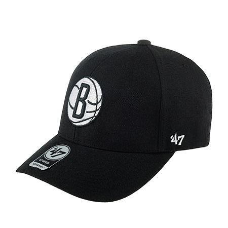 Бейсболка 47 BRAND арт. K-MVP15WBV-BKB Brooklyn Nets NBA (черный)