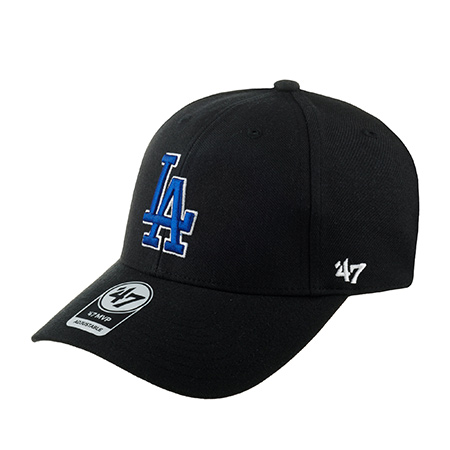 Бейсболка 47 BRAND арт. B-MVP12WBV-BKR Los Angeles Dodgers MLB (черный)