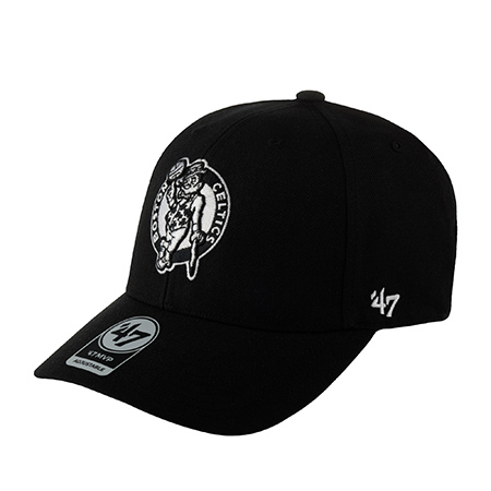 Бейсболка 47 BRAND арт. K-MVP02WBV-BKA Boston Celtics NBA (черный)