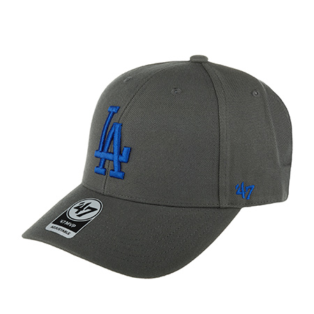 Бейсболка 47 BRAND арт. B-MVP12WBV-CCR Los Angeles Dodgers MLB (серый)