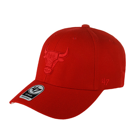 Бейсболка 47 BRAND арт. K-MVP03WBV-RDT Chicago Bulls NBA (красный)