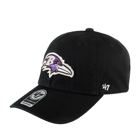 Бейсболка 47 BRAND арт. F-RGW03GWS-BK Baltimore Ravens NFL (черный)