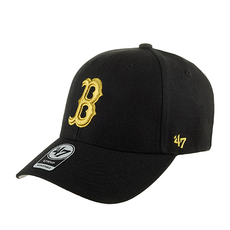 Бейсболка 47 BRAND арт. B-MTLCS02WBP-BK Boston Red Sox MLB (черный)