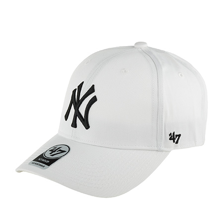 Бейсболка 47 BRAND арт. B-RAC17CTP-WH New York Yankees MLB (белый)
